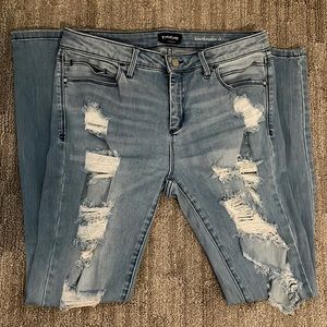 Bebe Heartbreaker Skinny Jeans